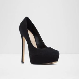 Aldo Kassandra Black Platform High Heel